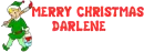 MERRY CHRISTMAS DARLENE