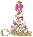 Pink & Gold Tree - Andrea