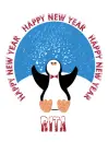 New Year Penguin - Rita