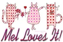 Mel - Loves It - Three Cats