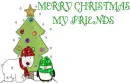 MERRY CHRISTMAS MY FRIEND