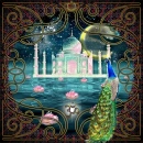Tajmahal art background