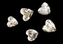 Diamond heart background
