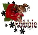 Robbie - Red Rose - Girl In Red