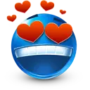 Blue smiley