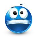 Blue smiley