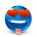 Blue smiley