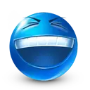 Blue smiley