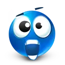 Blue smiley