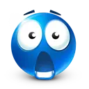 Blue smiley