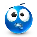 Blue smiley