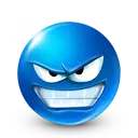 Blue smiley