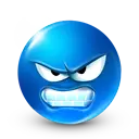 Blue smiley