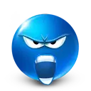 Blue smiley