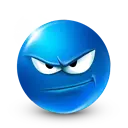 Blue smiley