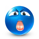 Blue smiley