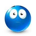 Blue smiley