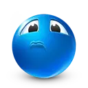Blue smiley