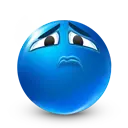 Blue smiley
