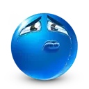 Blue smiley