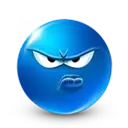 Blue smiley
