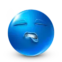 Blue smiley