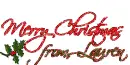 Merry Christmas From Lauren