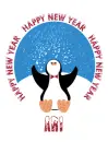 New Year Penguin - Ari