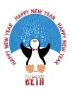 New Year Penguin - Beth