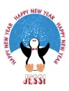 New Year Penguin - Jessi