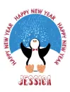 New Year Penguin - Jessica