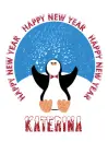 New Year Penguin - Katerina