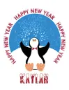New Year Penguin - Kaylah