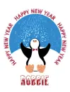 New Year Penguin - Robbie