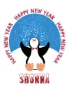 New Year Penguin - Shonna