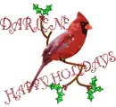 HAPPY HOLIDAYS DARLENE