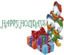 HAPPY HOLIDAYS