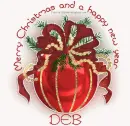Merry X-mas & a Happy new yr.Deb