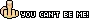 can't be me..