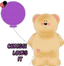 Loves it ~ Chrissi