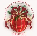 Merry X-mas & a Happy new year Anna