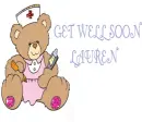 GET WELL SOON LAUREN