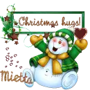 Christmas hugs!