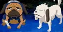 Pakkun and Akamaru