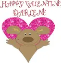 HAPPY VALENTINE DARLENE