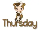 Thursday - days
