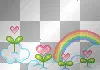 Heart flowers