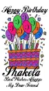 Shakela~Happy Birthday