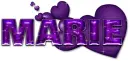 Marie-Purple hearts