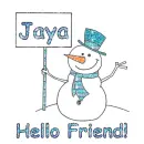 Snowman - Hello Friend - Jaya